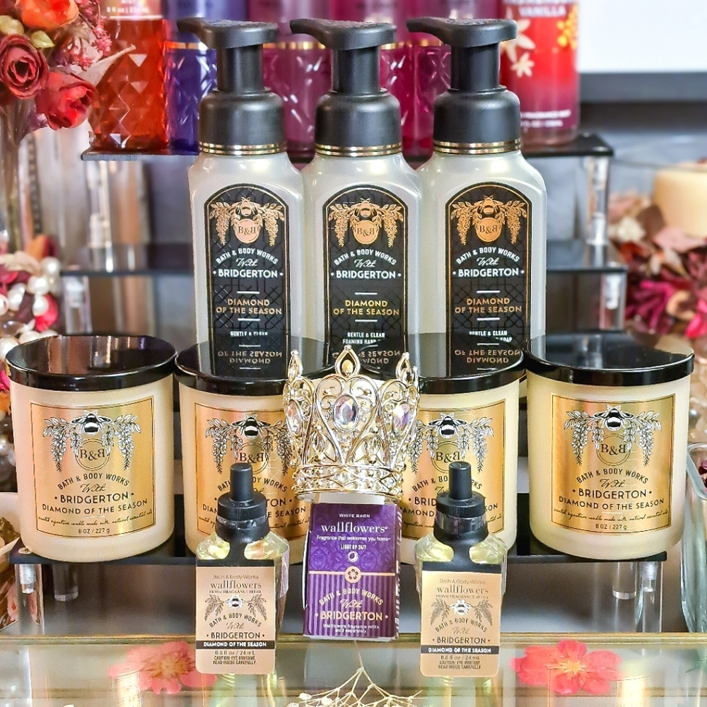 B&BW × Bridgerton Collection Candles, Hand Soap, Crown Wallflower & Refills